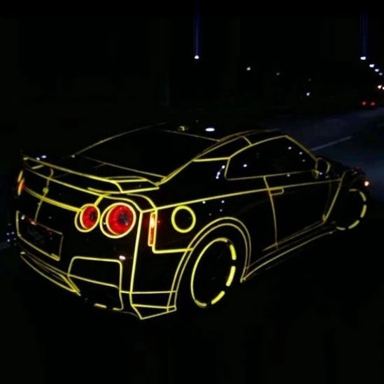 Reflective Sticker Warning For Your Car or Motorcycle