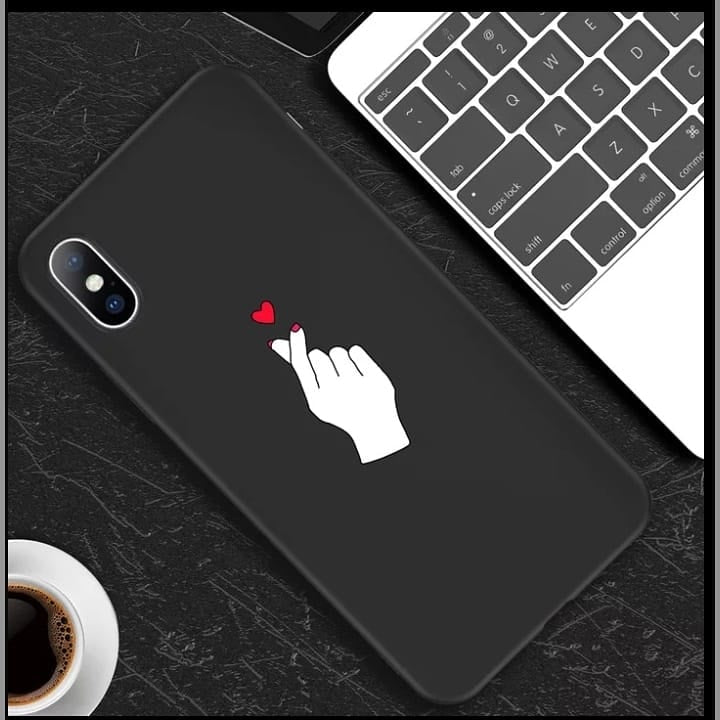 Black Case For iPhone With Same Design Art