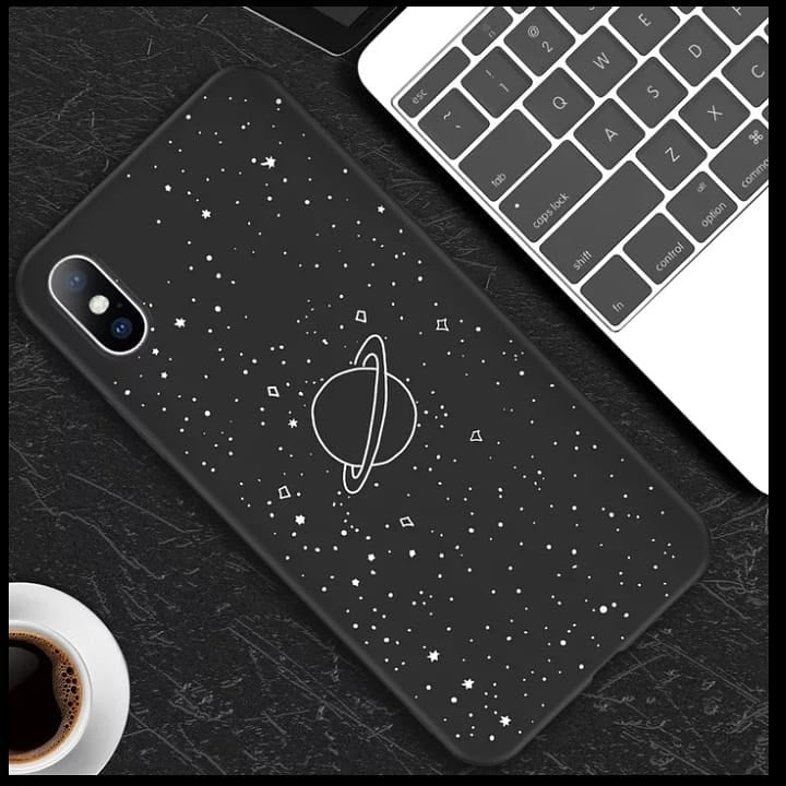 Black Case For iPhone With Same Design Art