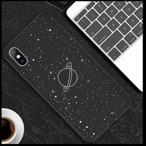 Black Case For iPhone With Same Design Art