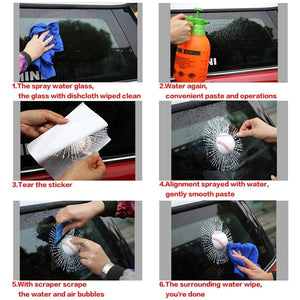 3D Funny Car Stickers