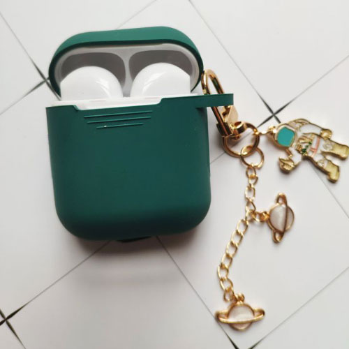 Cosmic Astronaut Spaceman Case for Apple Airpods 1 2  Accessories Case Protective Cover Bag Box Earphone Case Key ring