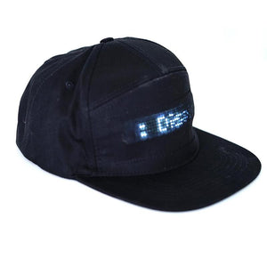 Red/Black Led Hat For Men Women