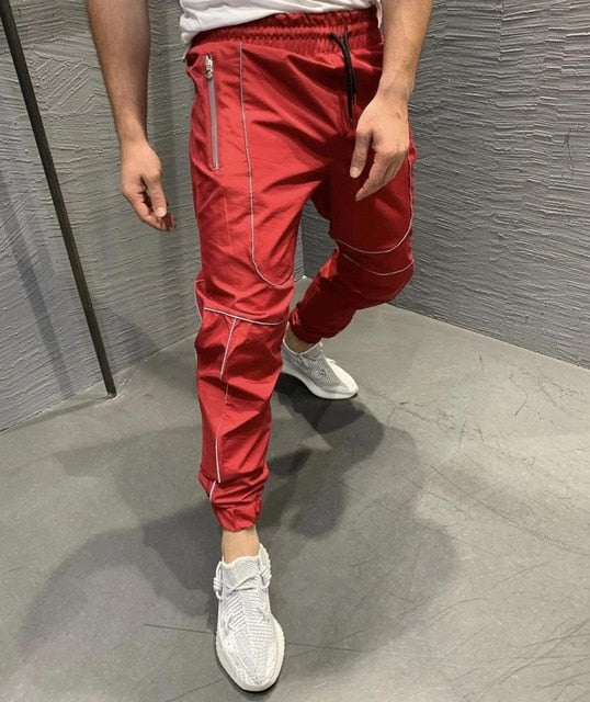 Autumn NEW Streetwear Fitness Pants Men Hip Hop Sweatpants Mens