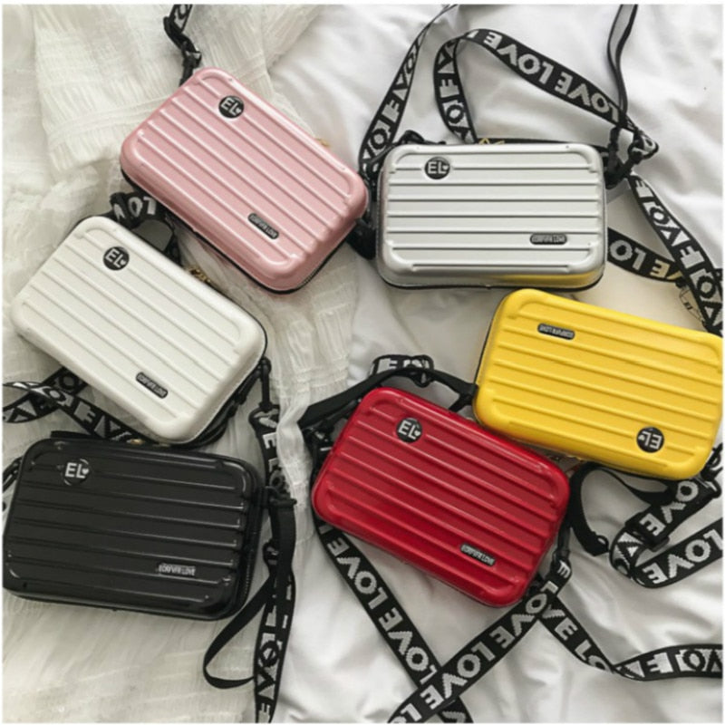 Hand bags for Women Ladies 2019 New Suitcase Shape Fashion Small Luggage Hot