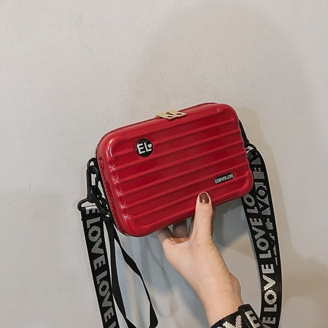 Hand bags for Women Ladies 2019 New Suitcase Shape Fashion Small Luggage Hot