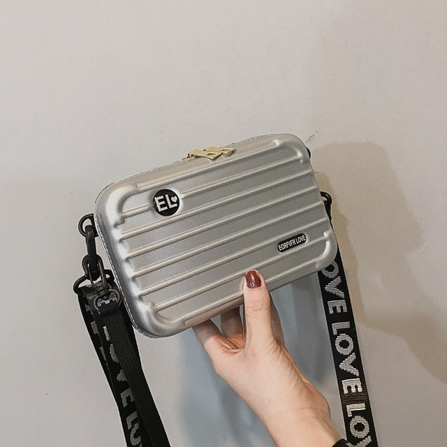 Hand bags for Women Ladies 2019 New Suitcase Shape Fashion Small Luggage Hot