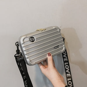 Hand bags for Women Ladies 2019 New Suitcase Shape Fashion Small Luggage Hot