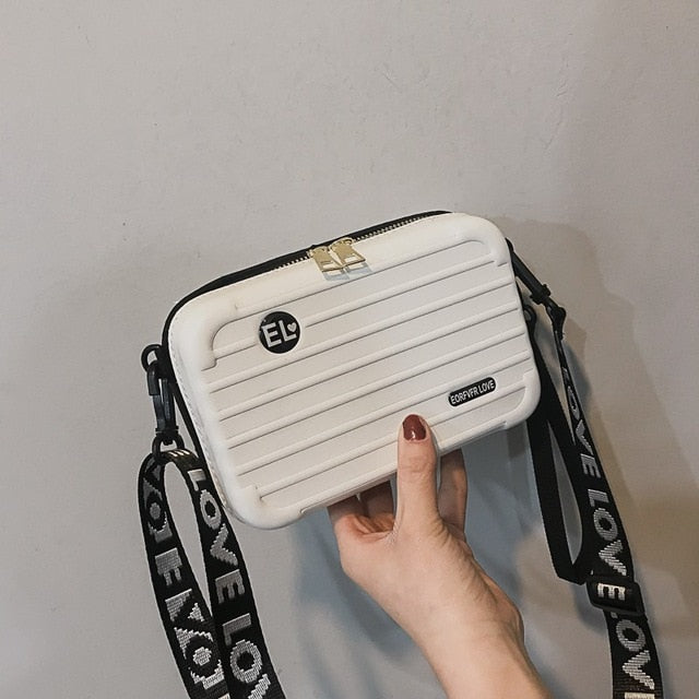 Hand bags for Women Ladies 2019 New Suitcase Shape Fashion Small Luggage Hot