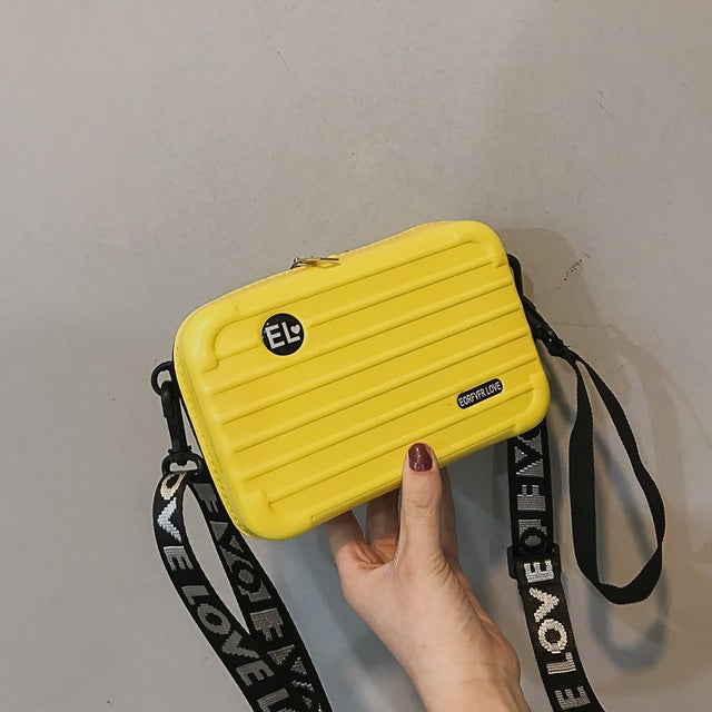 Hand bags for Women Ladies 2019 New Suitcase Shape Fashion Small Luggage Hot