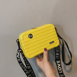 Hand bags for Women Ladies 2019 New Suitcase Shape Fashion Small Luggage Hot